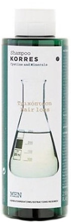 Korres Anti Hair Loss Tonic Shampoo with Keratin Cystine and Minerals for Men anti-thinning shampoo for men