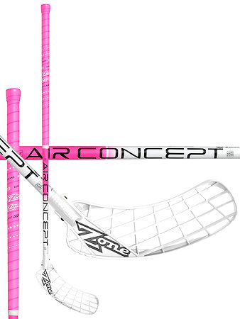 Zone floorball Monster AIR SL Curve 3.0° 25 pink/white Floorball Schläger