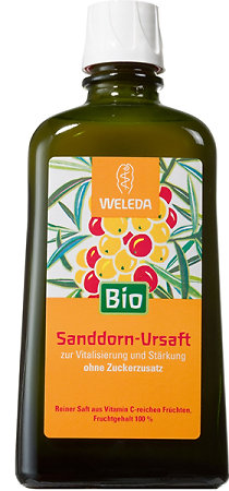 Weleda Sea Buckthorn Juice sugar-free sea buckthorn juice to support immunity