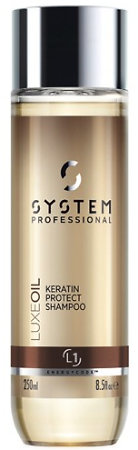 System Professional LuxeOil Keratin Protect Shampoo luxusný čistiaci šampón s keratínom