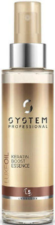 System Professional LuxeOil Keratin Boost Essence keratinový sprej pro obnovu