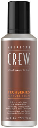 American Crew Tech Series Texture Foam Schaum für Styles mit voller Textur und Struktur