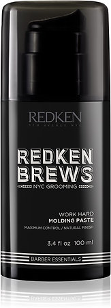 Redken Brews Work Hard Molding Paste modelační pasta pro maximální kontrolu