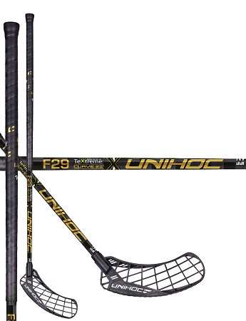 Unihoc EPIC TeXtreme Feather Light Curve 2.0º 29 gold Floorball stick