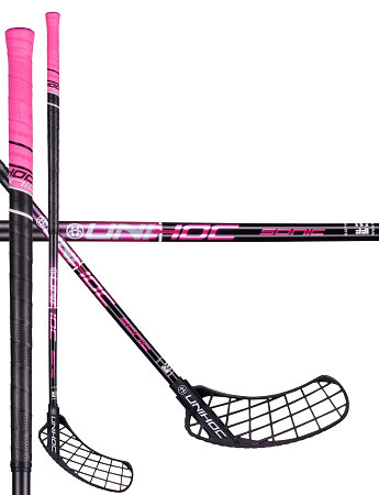 Unihoc SONIC Curve 2.0º 29 black/cerise Florbalová hokejka