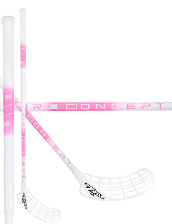 Zone floorball ZUPER AIR SL 29 white/pink Floorball stick