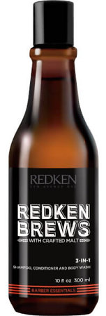 Redken Brews Shampoo 3-in-1 3-in1 Shampoo für Männer