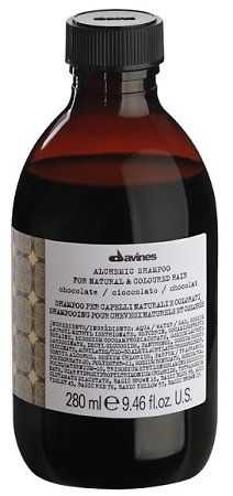 Davines Alchemic Shampoo Chocolate barvicí šampon pro tmavé vlasy