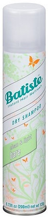 Batiste Bare Dry Shampoo dry shampoo with a clean scent