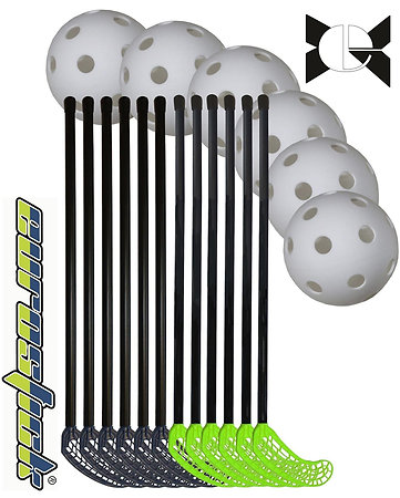 Eurostick Medi Kid Teamset 65/76cm Floorball set (6 - 8 years)