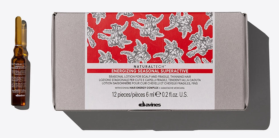 Davines NaturalTech Energizing Seasonal Superactive 12 x 6 ml