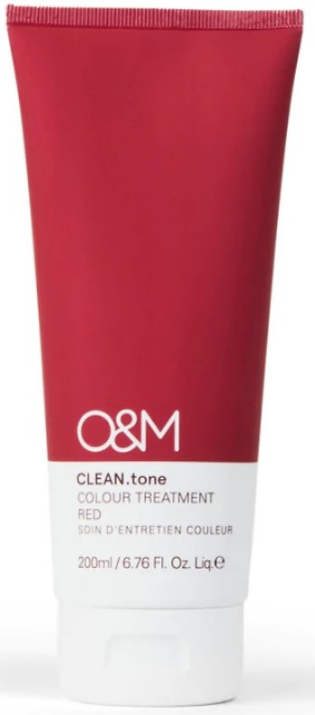 O&M CLEAN.tone Color Treatment 200 ml, Red