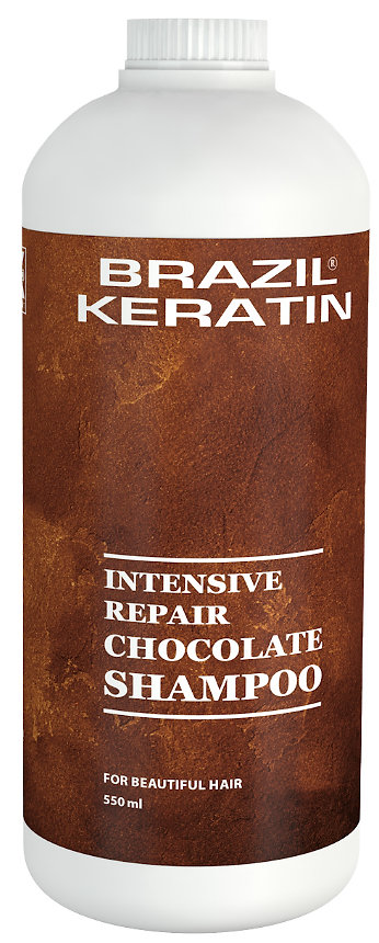 Brazil Keratin Intensive Reapair Chocolate Shampoo 550 ml, EXP. 11/2026