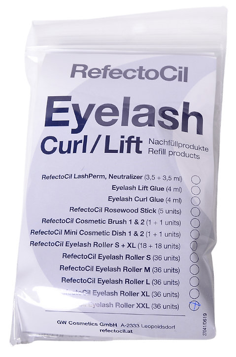RefectoCil Eyelash Perm Roller 36 ks, XXL
