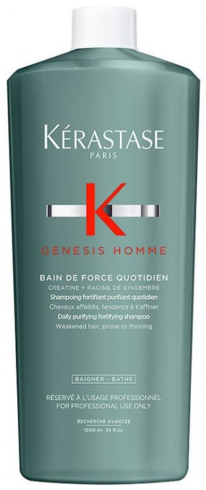 Kérastase Genesis Homme Bain de Force Quotidien 1 l