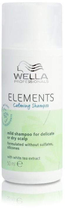Wella Professionals Elements Calming Shampoo 50 ml, cestovní balení