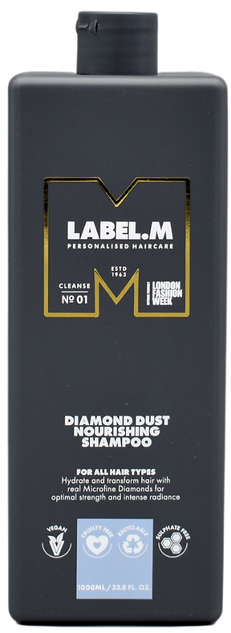 label.m Diamond Dust Nourishing Shampoo 1 l