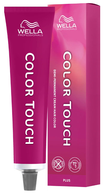 Wella Professionals Color Touch Plus Vegan 60 ml, 55/05 Light Brown Natural Mahogany