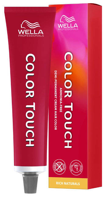 Wella Professionals Color Touch Rich Naturals Vegan 60 ml, 6/37 Dark Blonde Gold Brown