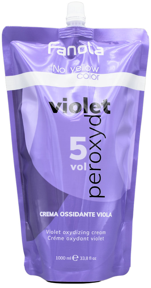 Fanola No Yellow Color Violet Oxydizing Cream 1 l, 5 Vol. 1,5%