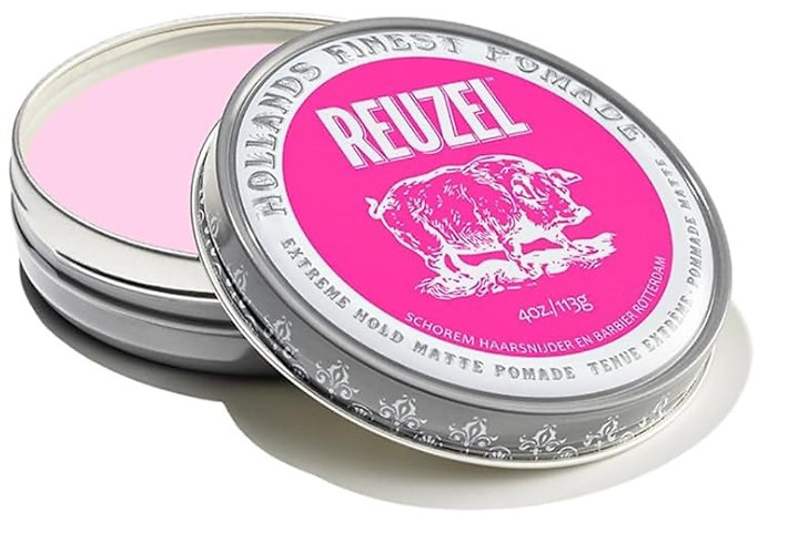 Reuzel Pink Extreme Hold Matte Pomade 113 g