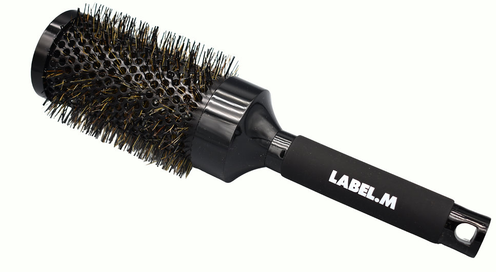 label.m Hot Brush Čierná, Jumbo