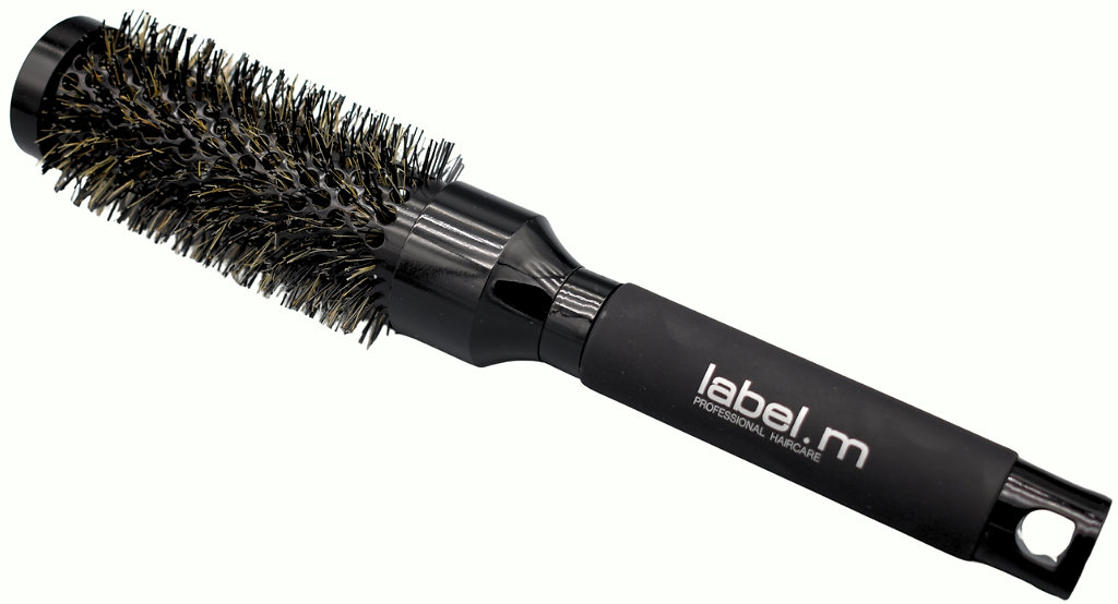 label.m Hot Brush Čierná, Large