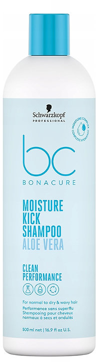 Schwarzkopf Professional Bonacure Moisture Kick Shampoo Aloe Vera 500 ml