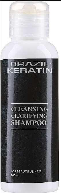 Brazil Keratin Cleansing Clarifying Shampoo 100 ml