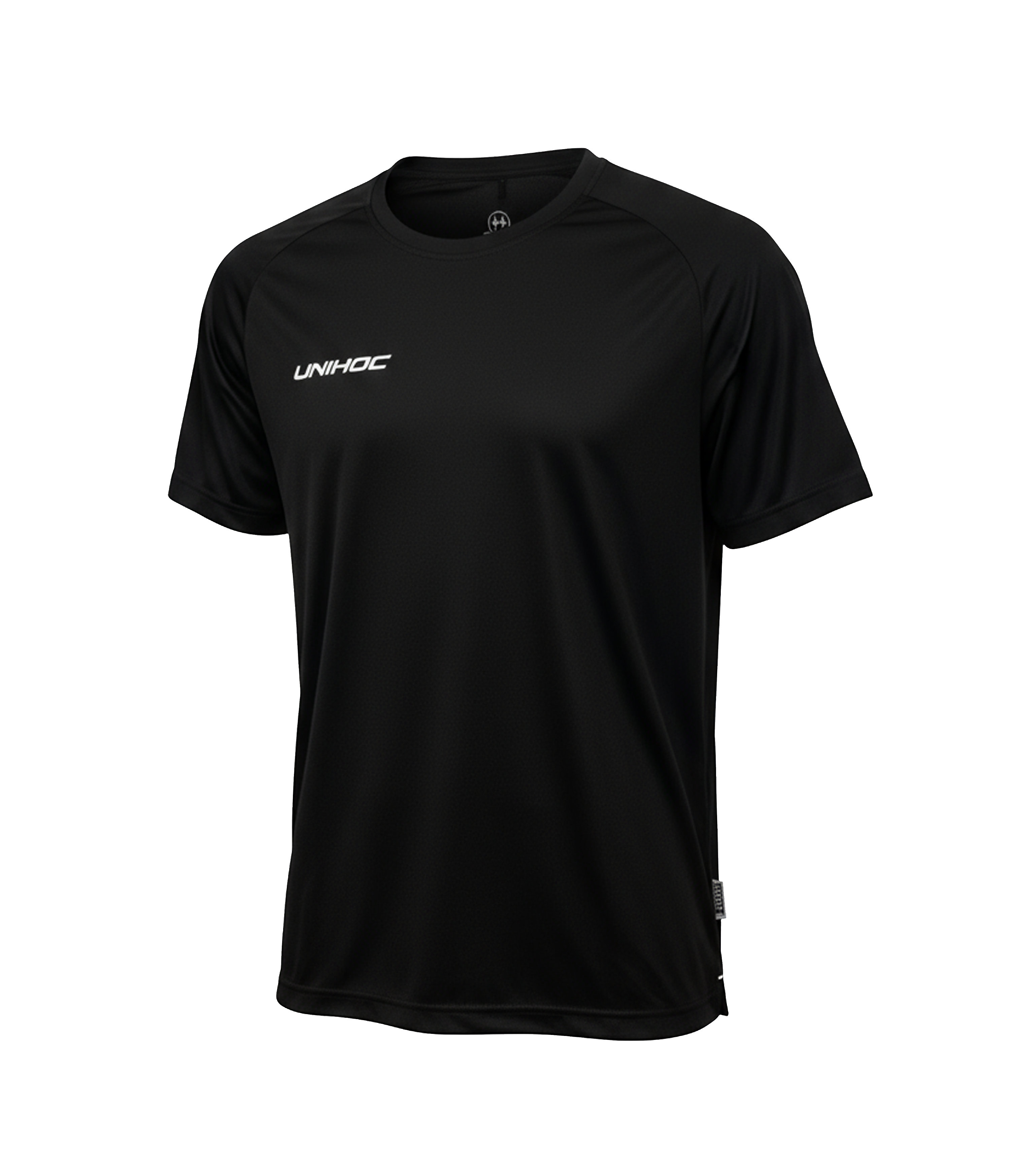 Unihoc T-shirt LEGACY black/white S, čierna