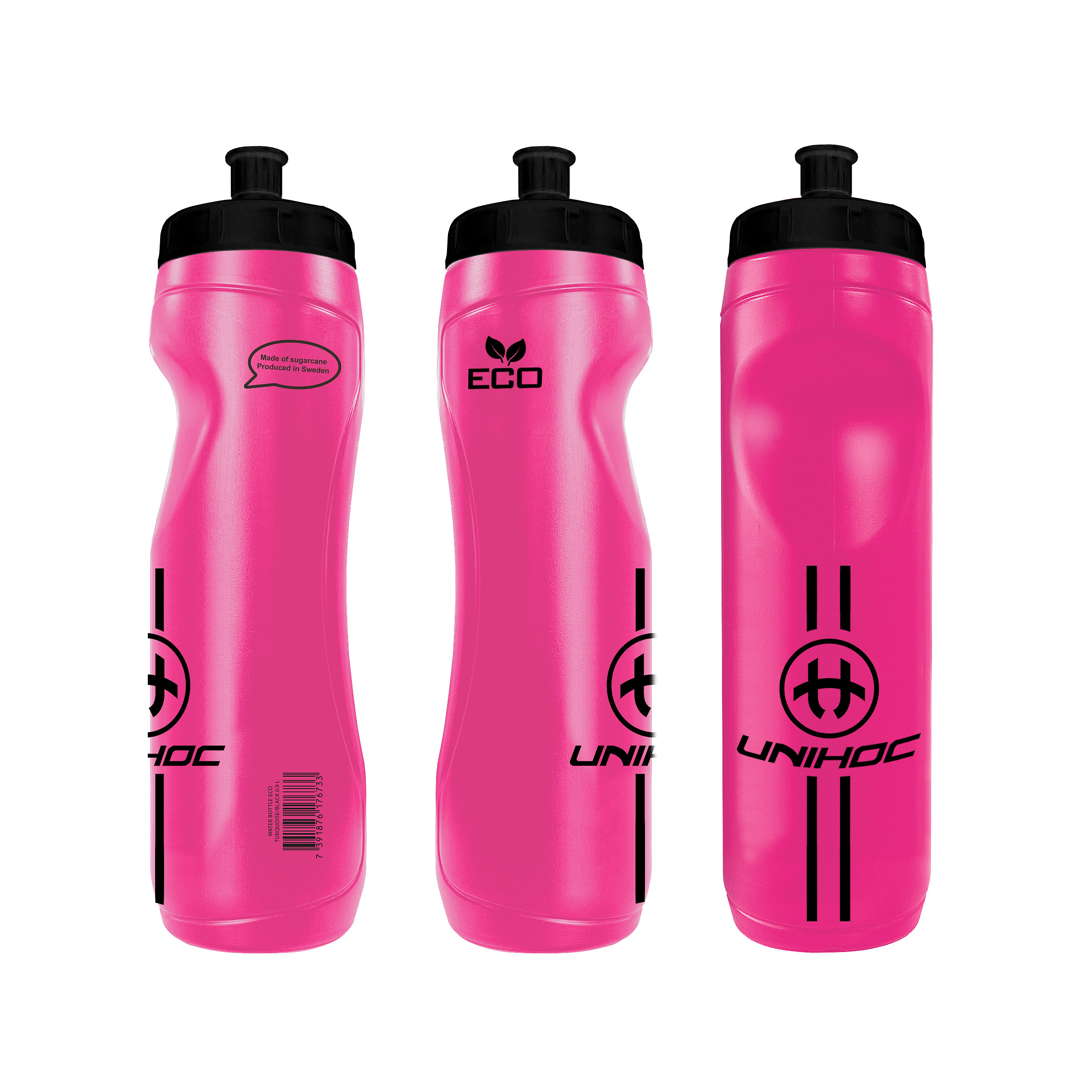 Unihoc Water Bottle ECO pink 0.9L ružová