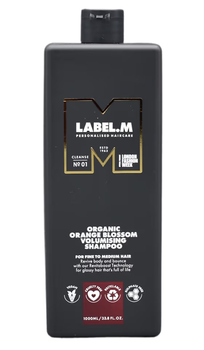 label.m Organic Orange Blossom Volumising Shampoo 1 l