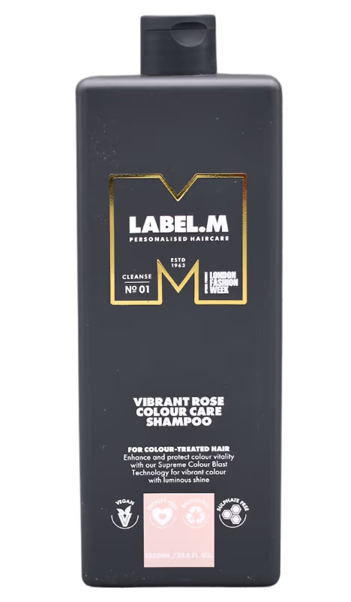 label.m Vibrant Rose Colour Care Shampoo 1 l