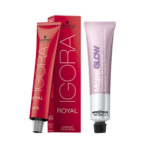 Permanent hair colours