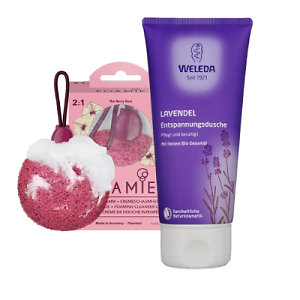 Körperpflegeprodukte für Bad und Dusche