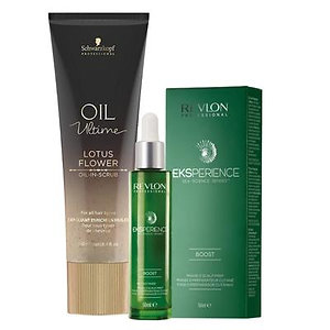 Professional hair peeling