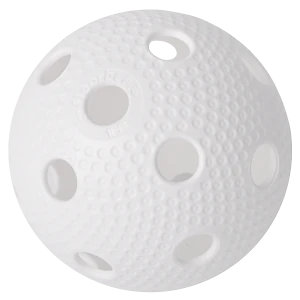 Weiße Unihockey Ball