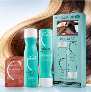 Malibu C Wefts + Extensions Wellness